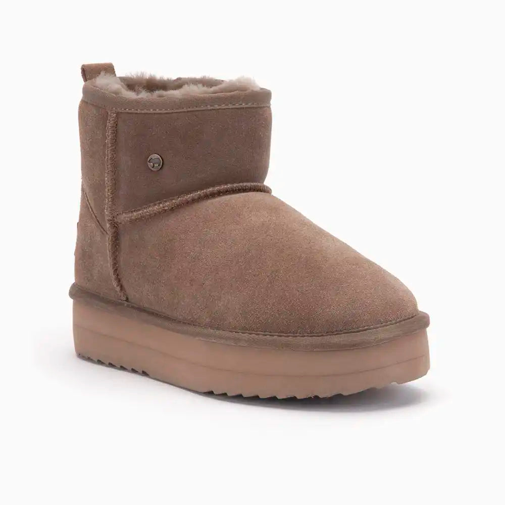 Wallaby suède plateau mud 14