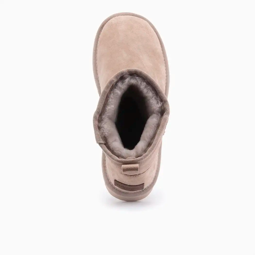 Wallaby suède plateau taupe 6