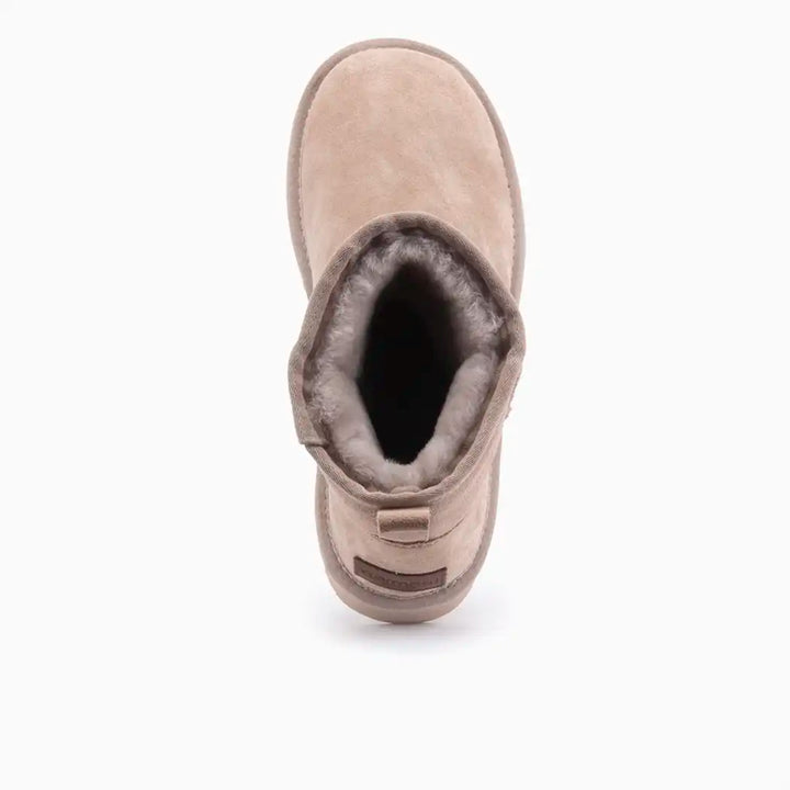 Wallaby suède plateau taupe thumbnail 2