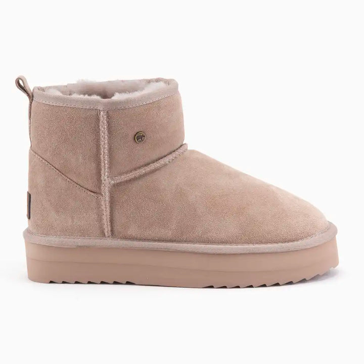 Wallaby suède plateau taupe thumbnail 8