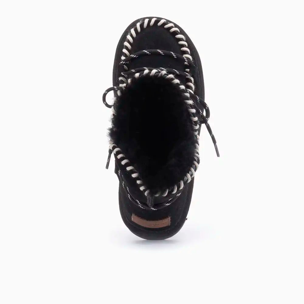 Waturra suède lace boot black 1