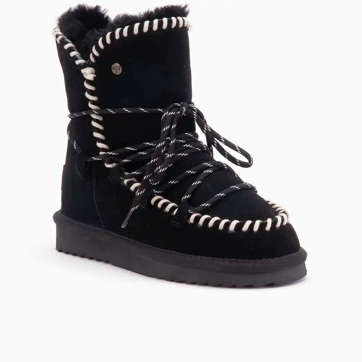 Waturra suède lace boot black thumbnail