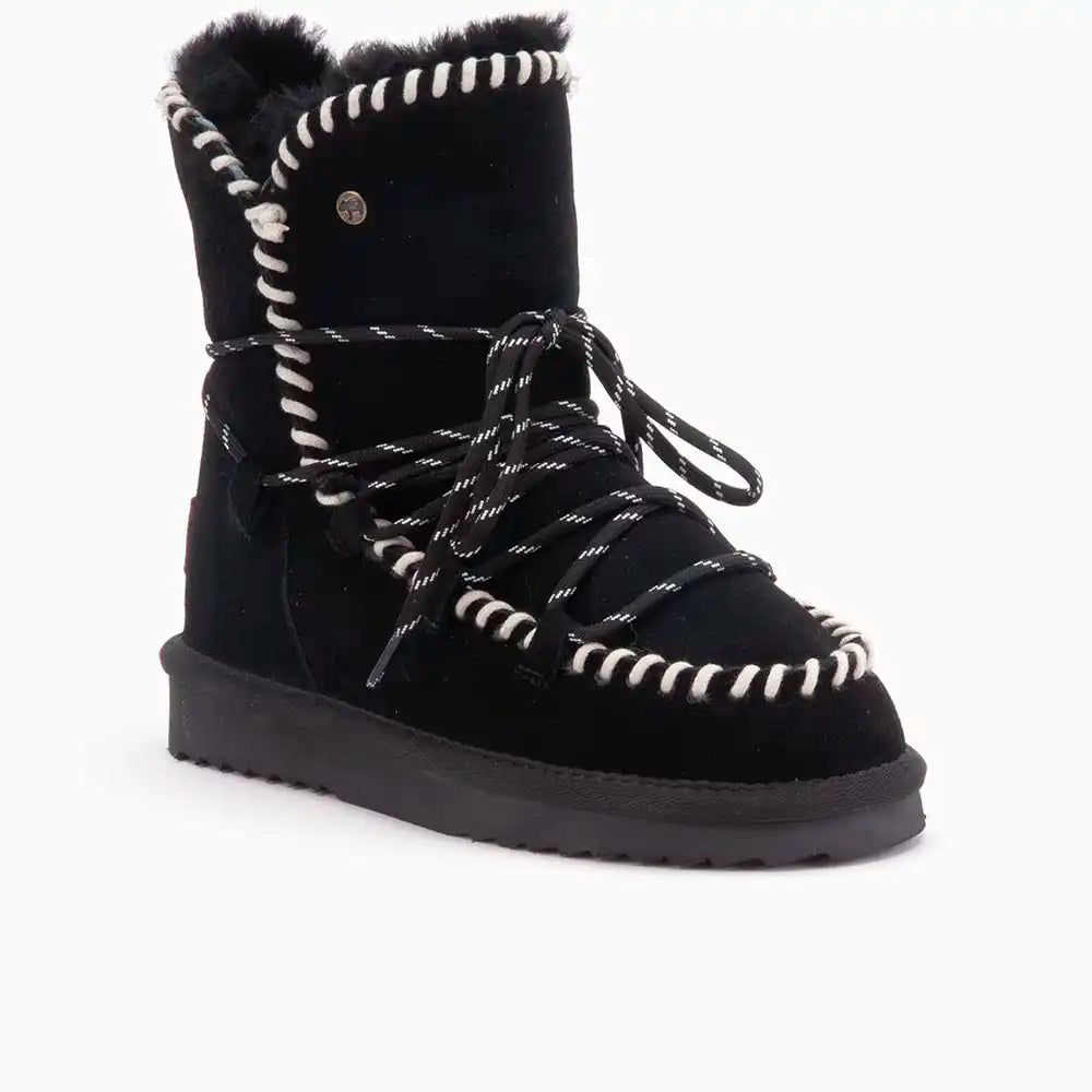 Waturra suède lace boot black 9
