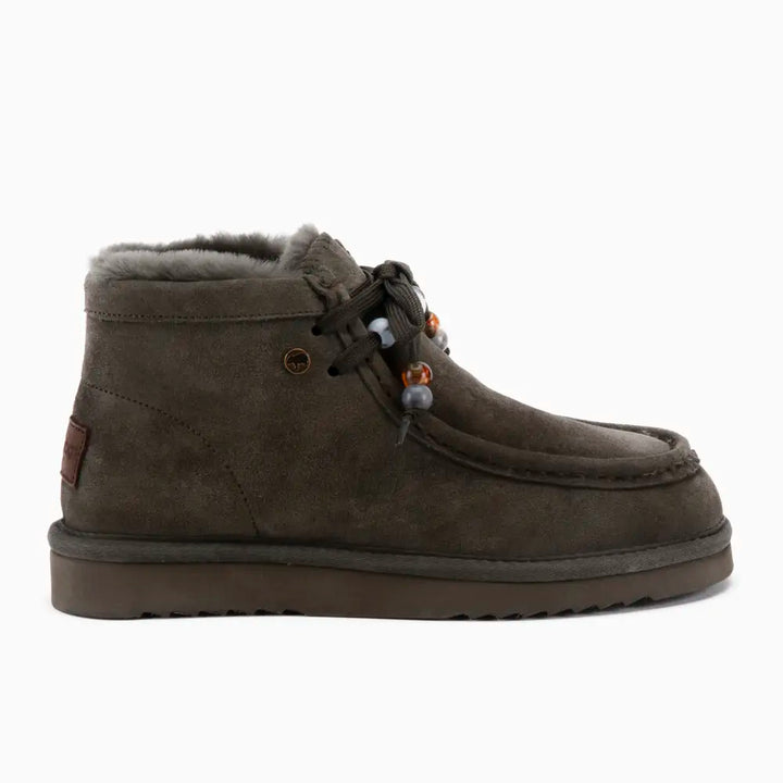 Yeppoon Damen Suède Boot Beads Olive thumbnail