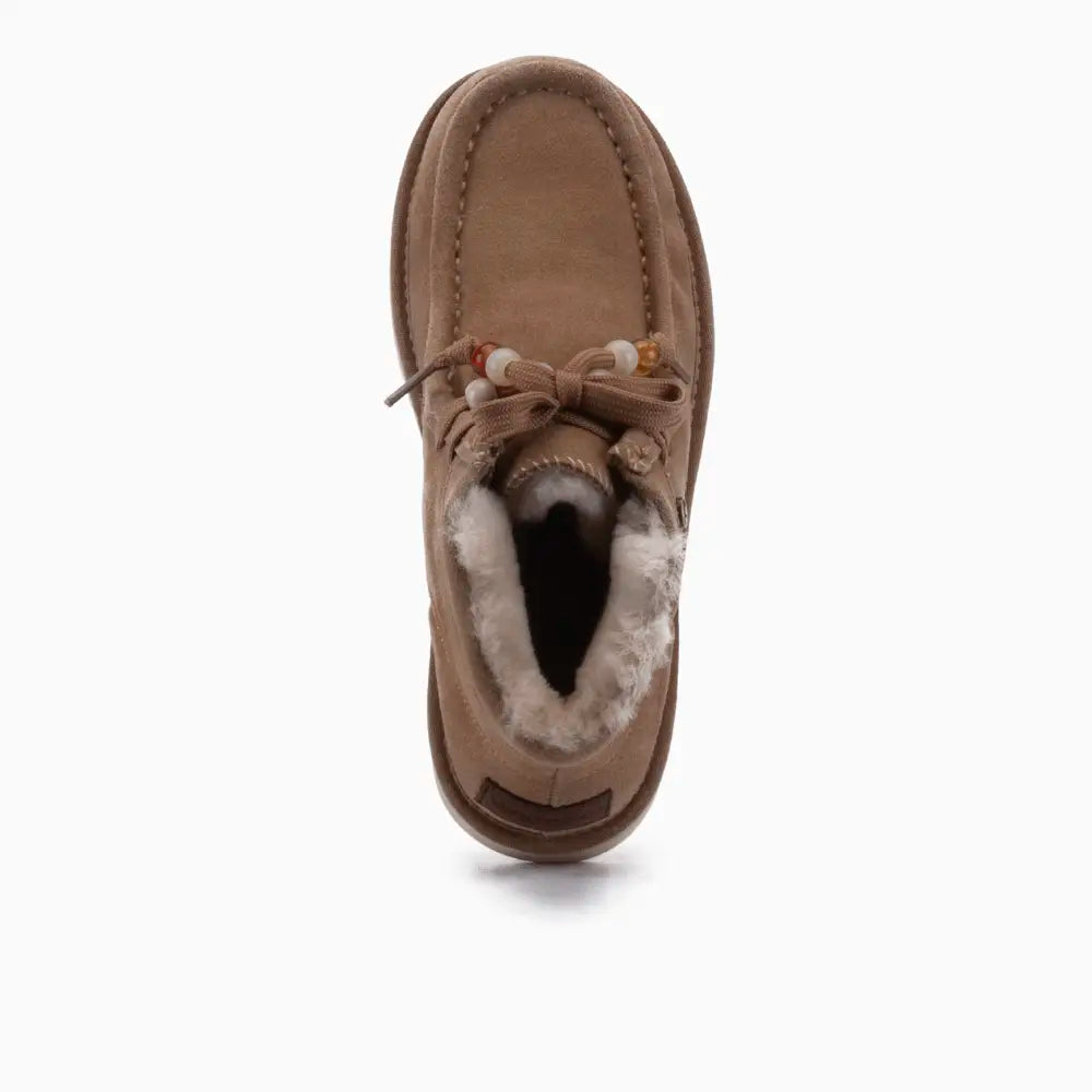 Yeppoon Damen Suède Boot Beads Sand 2