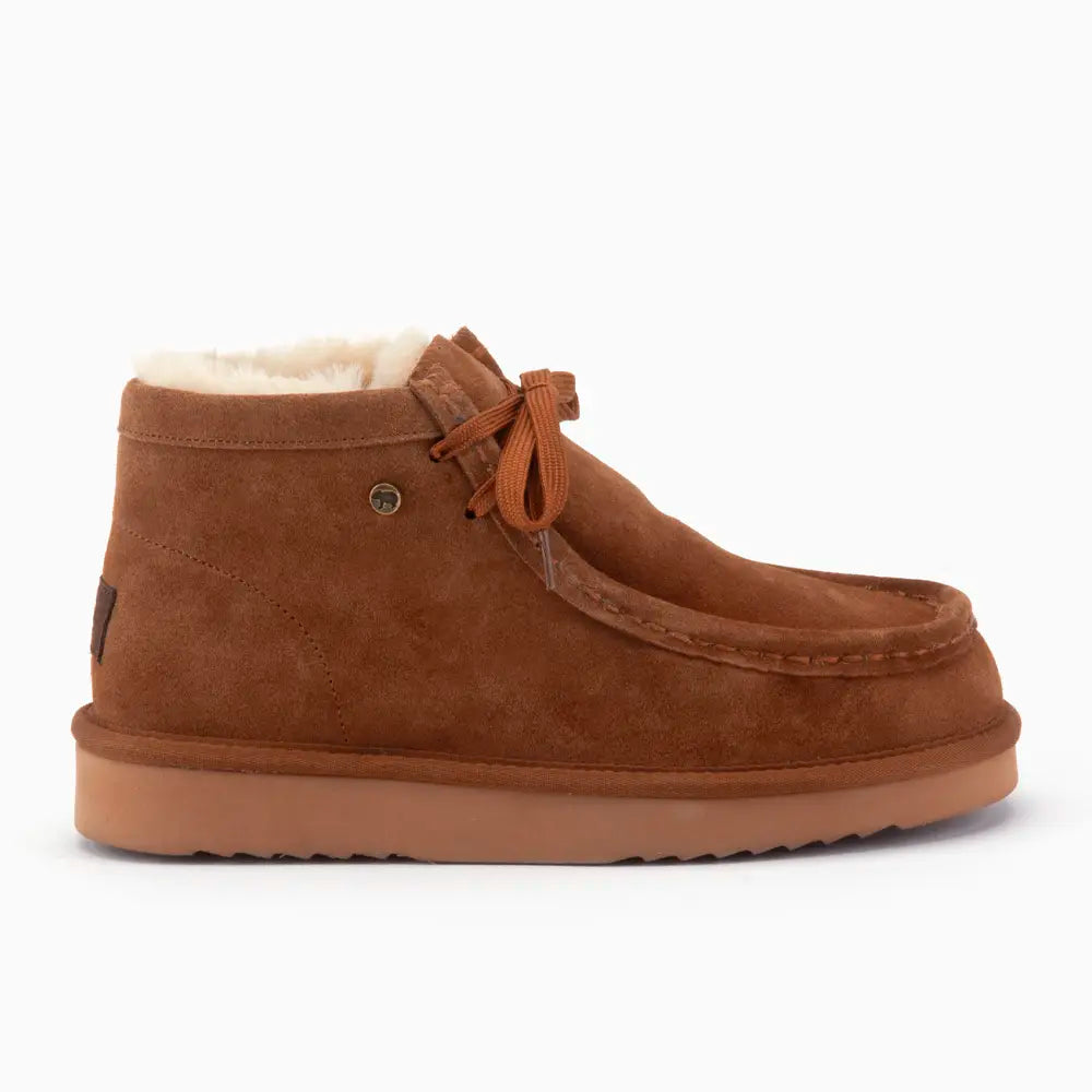 Yeppoon Herren Suède Boot Cognac