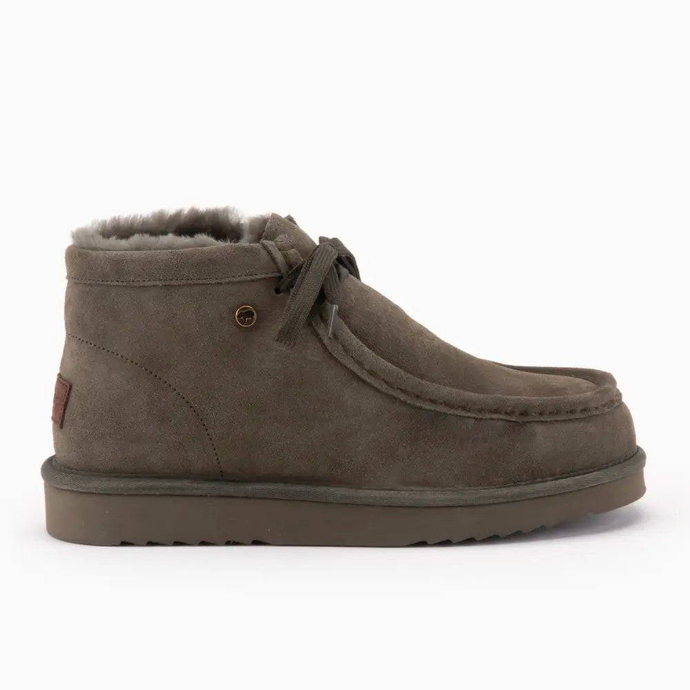 Yeppoon Herren Suède Boot Olive