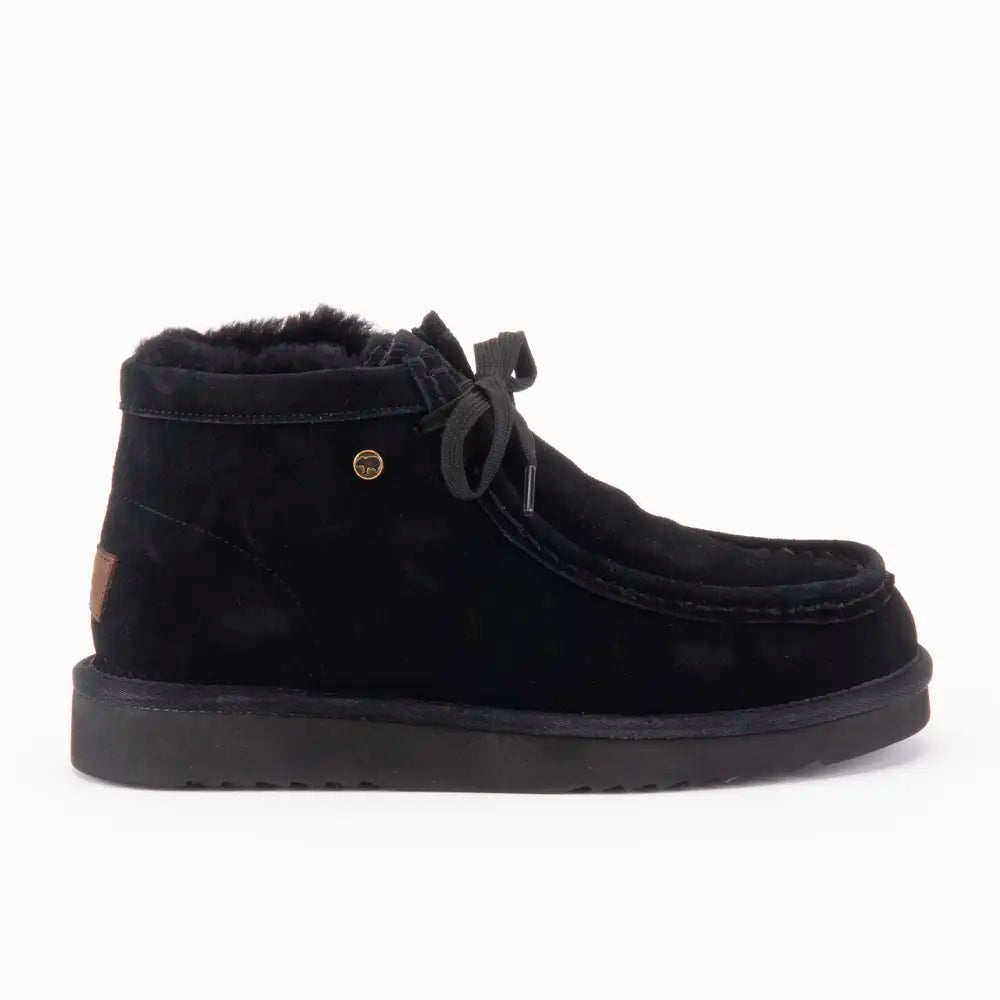 Yeppoon Herren Suède Boot Black