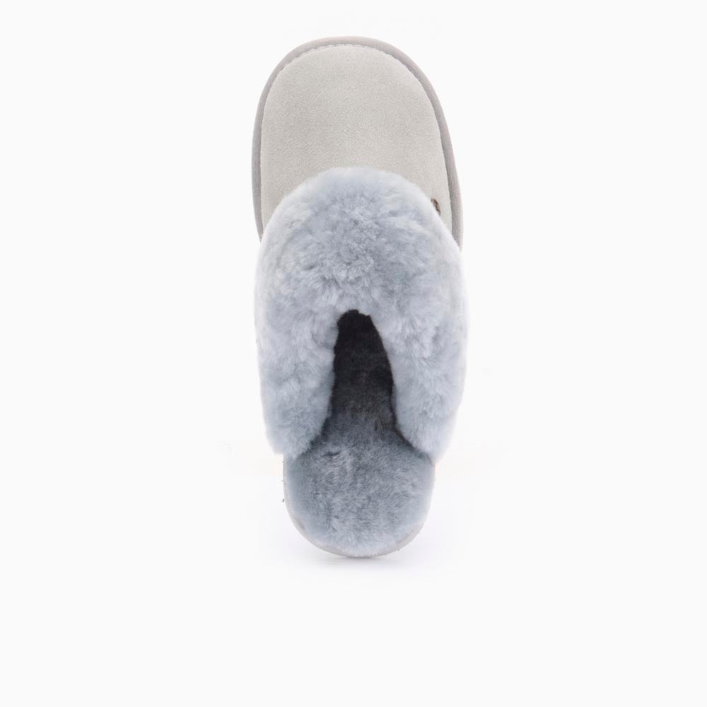Flurry kinder suède ice blue 1