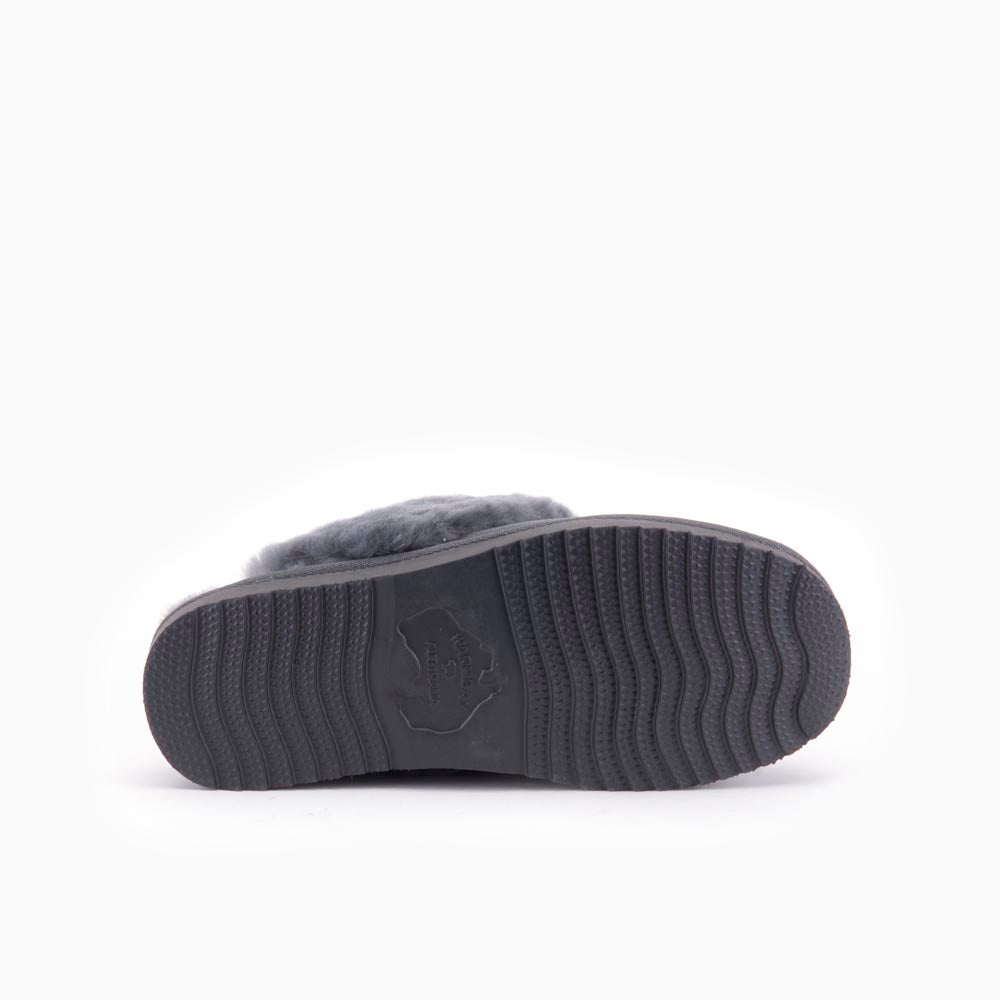 Flurry kinder suède dark grey 2