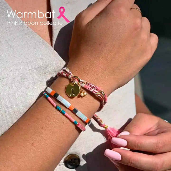Pink Ribbon armband thumbnail 1