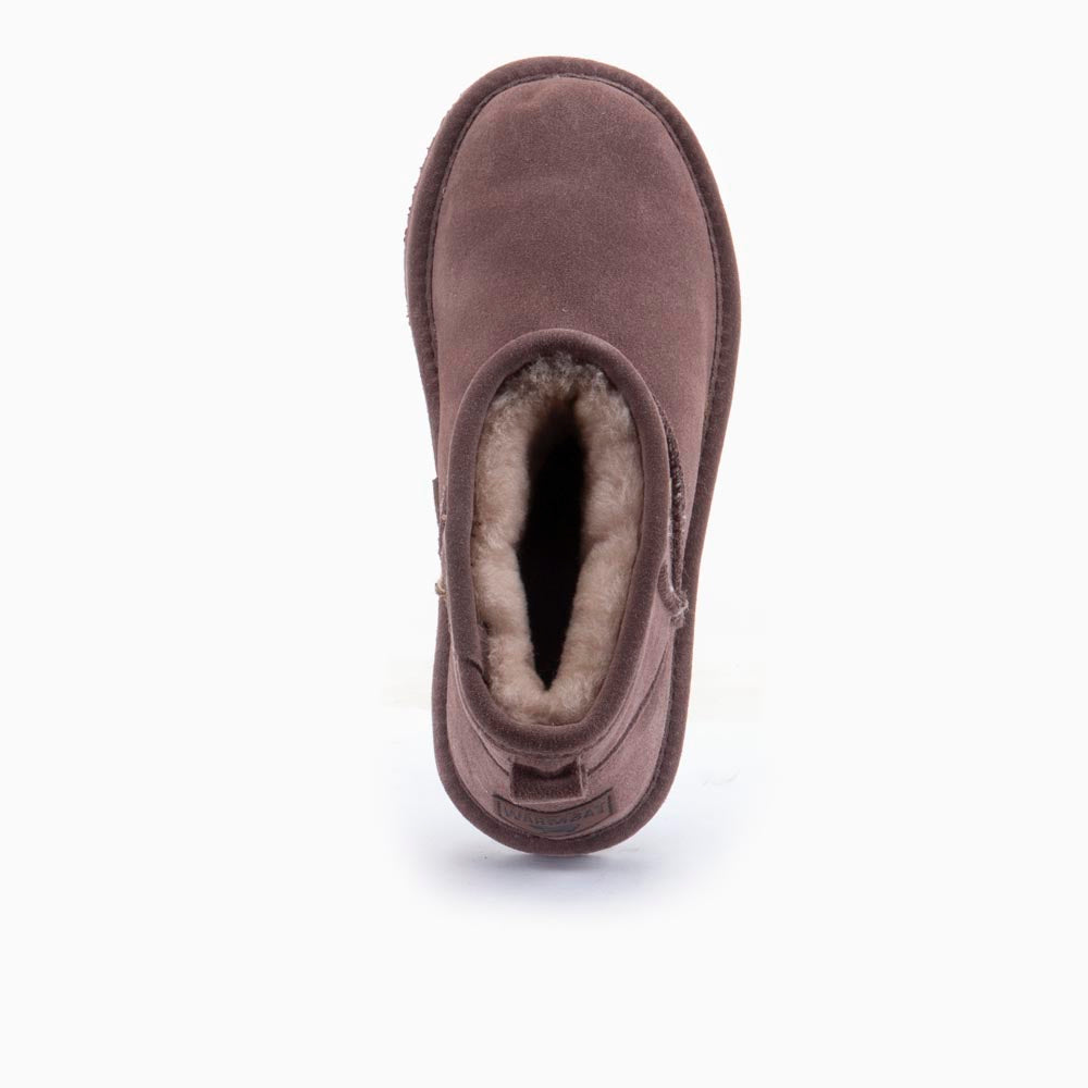 Wallaby kinder suède liver 1