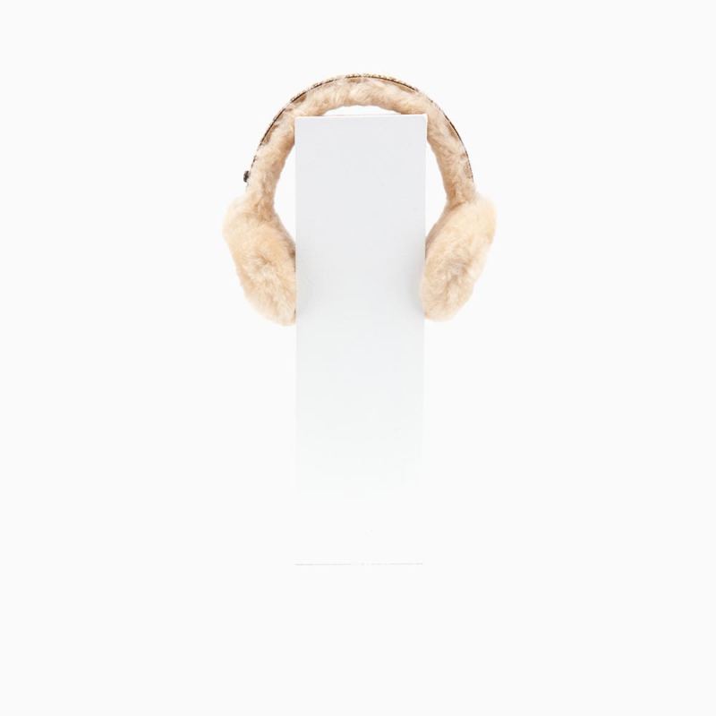 Warmbat Bilby damen Earmuff suède Tape Chestnut