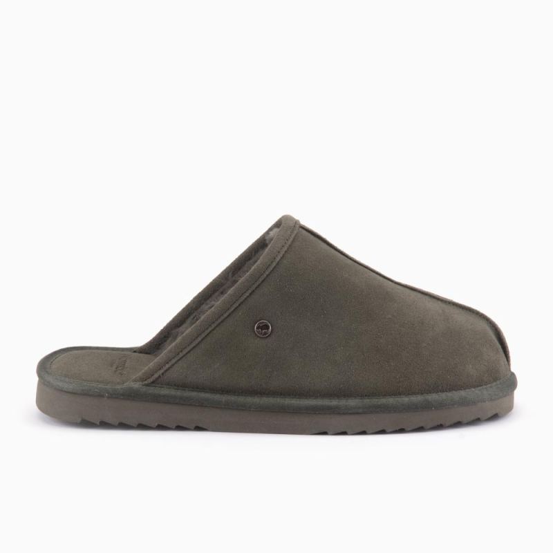 Barron herren suède Olive