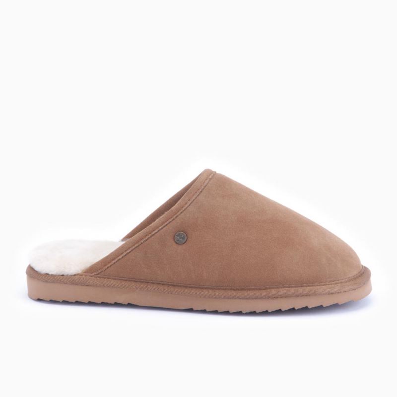 Warmbat Classic unisex suède Cognac
