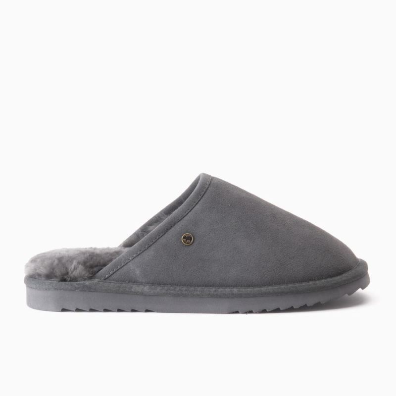 Classic Unisex Suede Charcoal