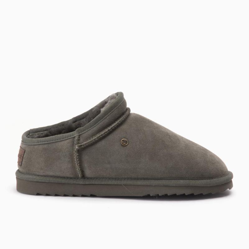 Warmbat Conner herren suède Olive