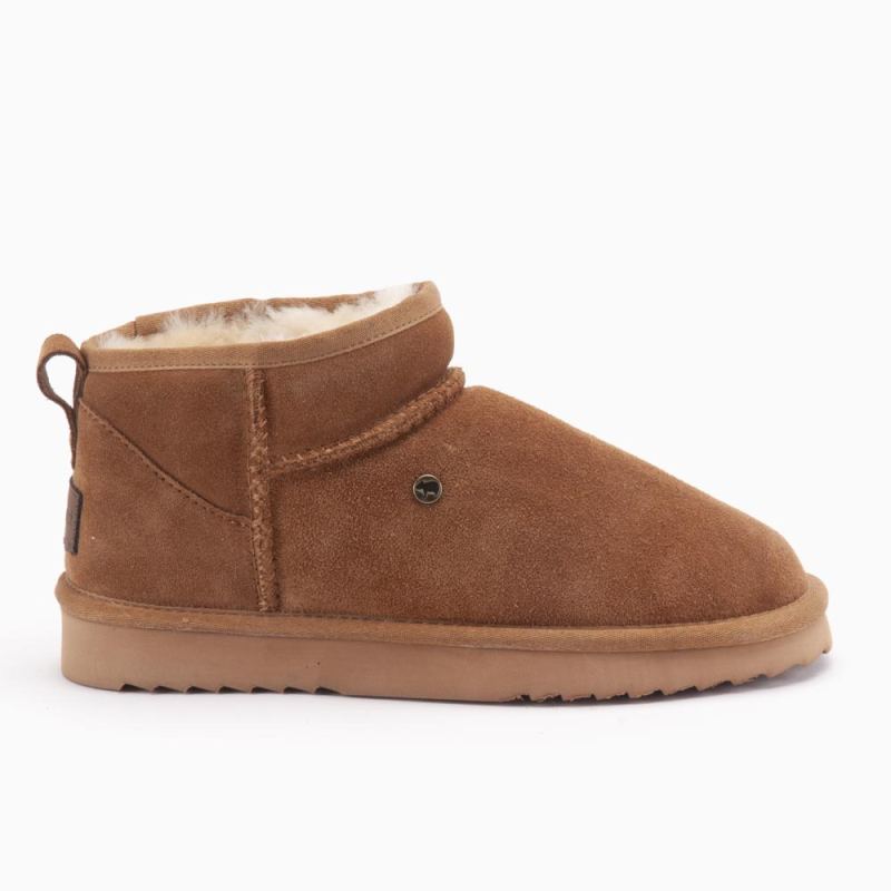 Warmbat Durack herren suède Boot Cognac