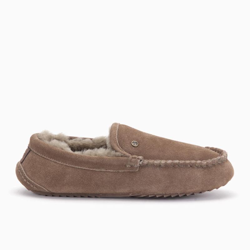 Warmbat Earlwood herren suède Mud