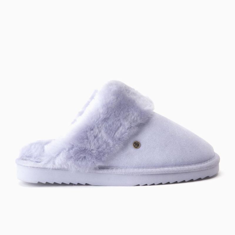 Warmbat Flurry damen suède lavender
