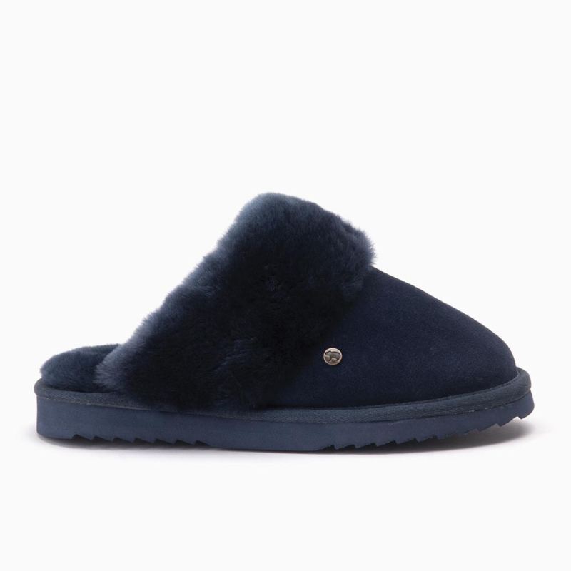 Warmbat Flurry damn suède Dark Navy