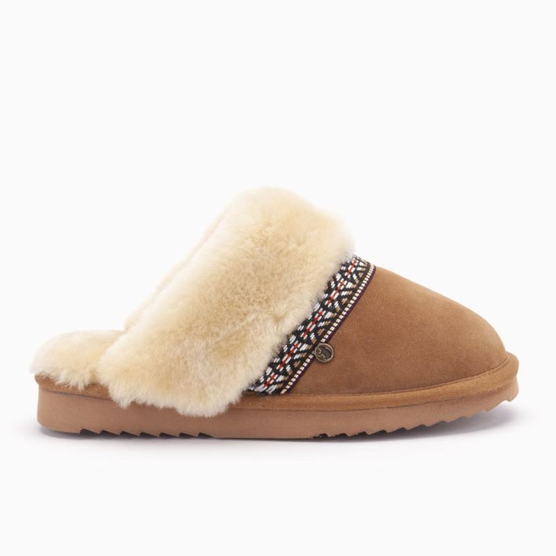 Flurry Women Suede Tape Cognac