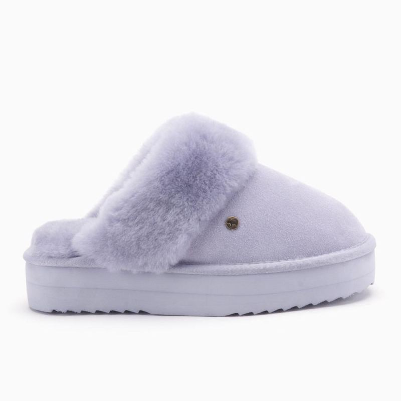 Flurry damen suede Plateau Lavender