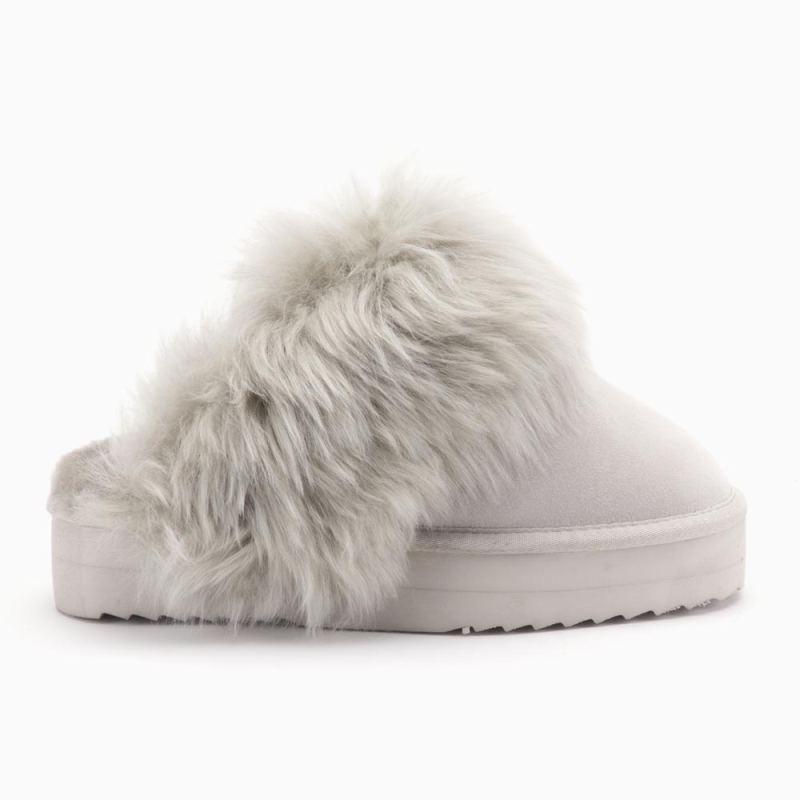 Wagga Women Suede Plateau Cement