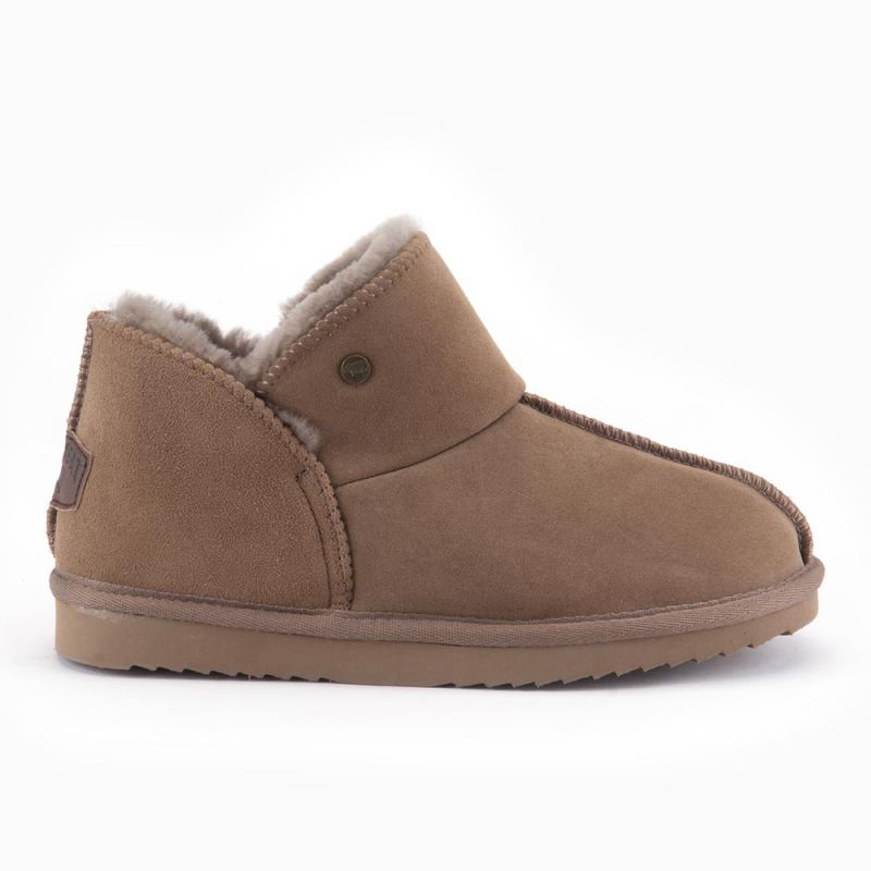 Warmbat Willow damen suède Mud