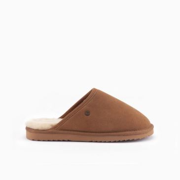 Warmbat Classic Kids Unisex Suède Cognac 
