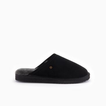 Warmbat Classic Kids Unisex Suede Black 