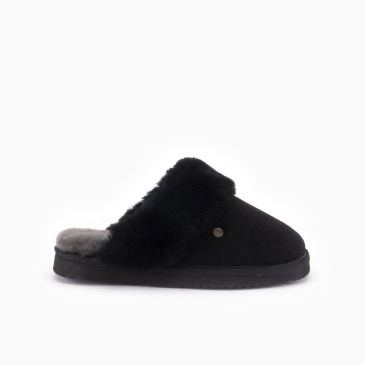 Warmbat Flurry Kids Suède Black/Black 