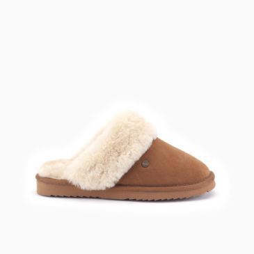 Warmbat Flurry Kids Suède Cognac 