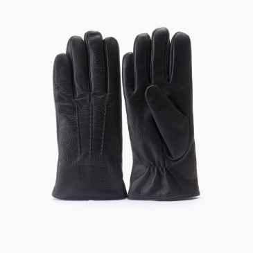 Warmbat Gloves herren Goat Leather Black 