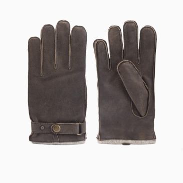 Warmbat Gloves herren Cracked leather Brown 
