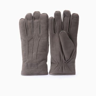 Gloves Men Goat Suede Pebble 