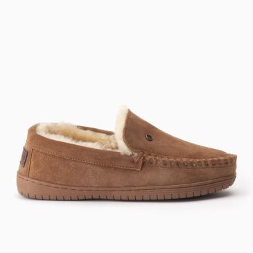 Warmbat Grizzly herren suède Cognac 