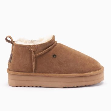 Warmbat Tanbar women suède cognac 